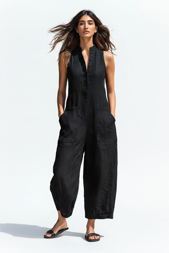 Claudia | Linen Jumpsuit