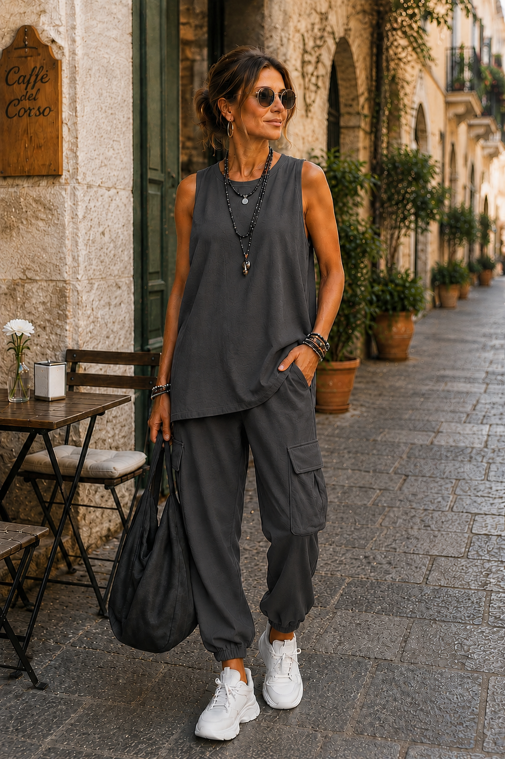 Valentina | Soft Casual Set with Pockets