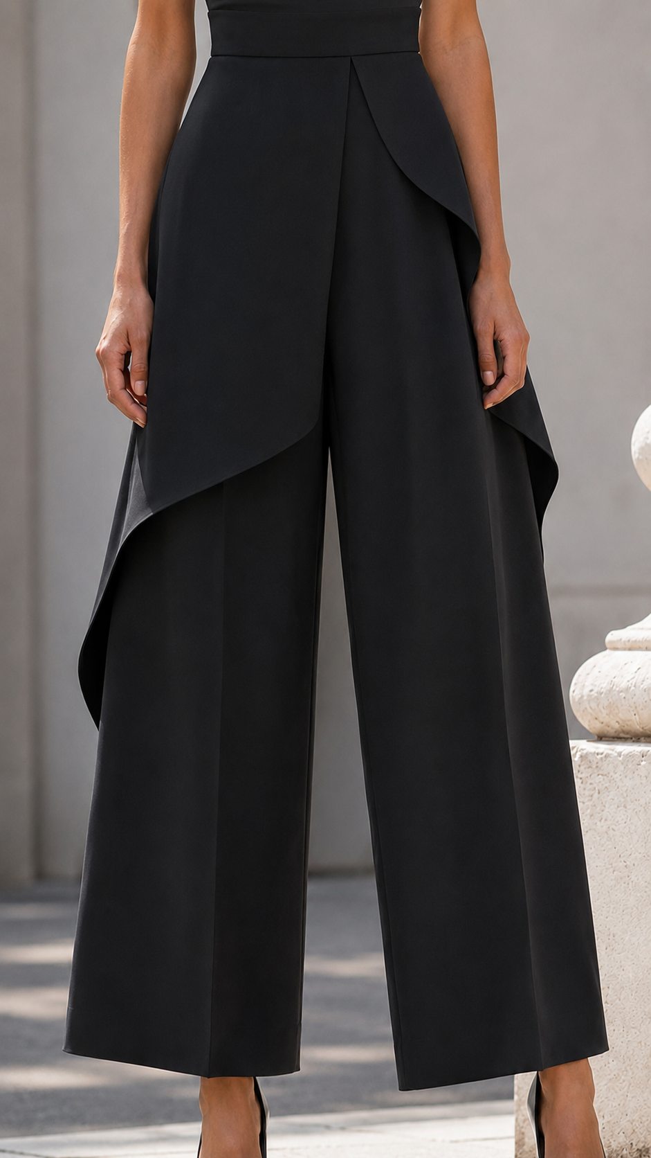 Martina | Elegant Drape Jumpsuit