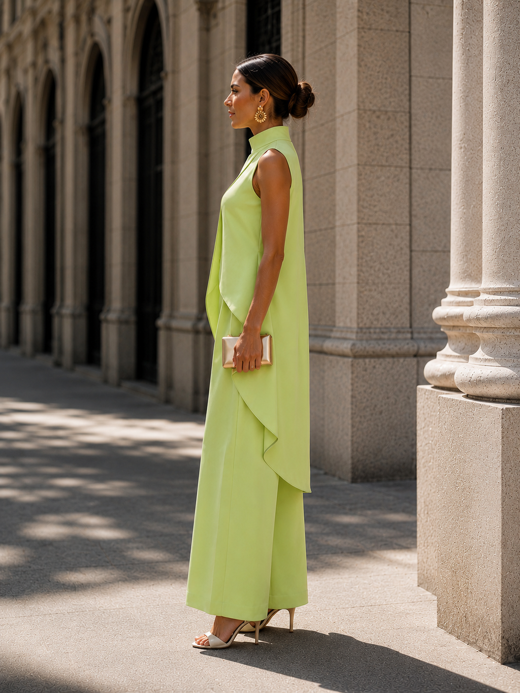 Martina | Elegant Drape Jumpsuit