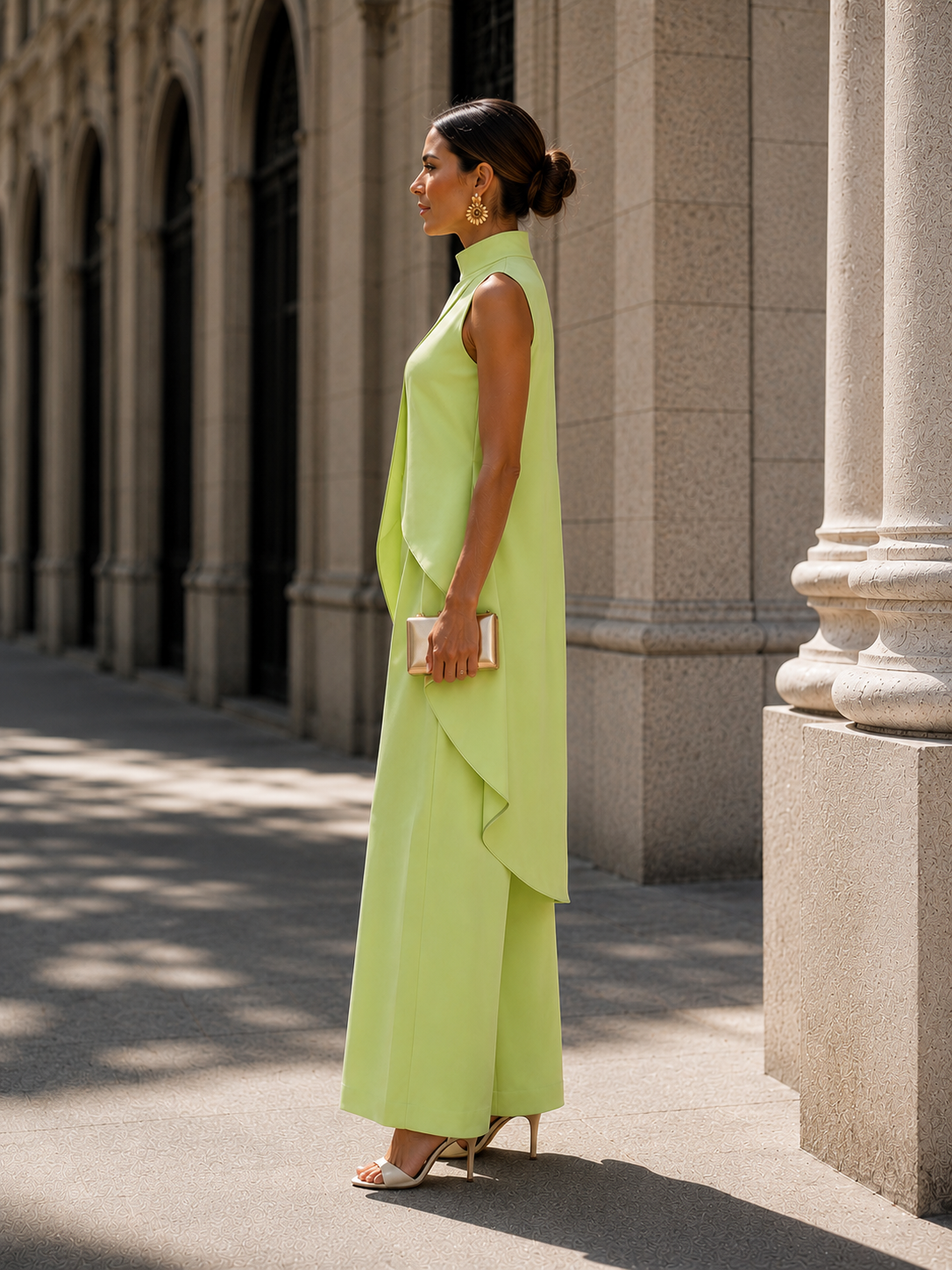 Martina | Elegant Drape Jumpsuit