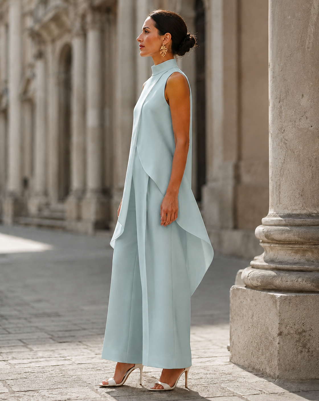 Martina | Elegant Drape Jumpsuit