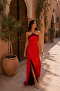 Oasis dress in red