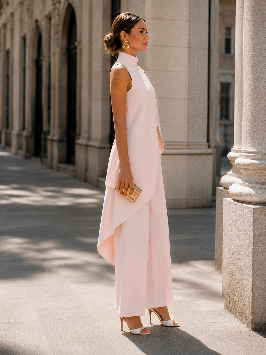 Martina | Elegant Drape Jumpsuit