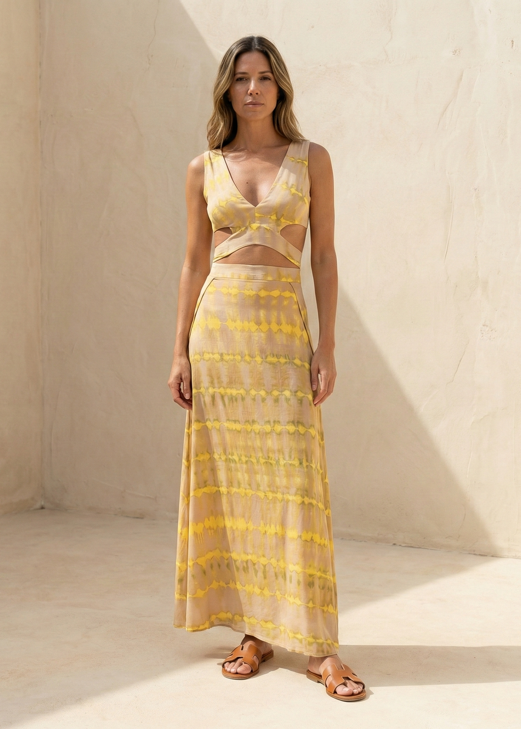 IBIZA | Tie-dye print dress