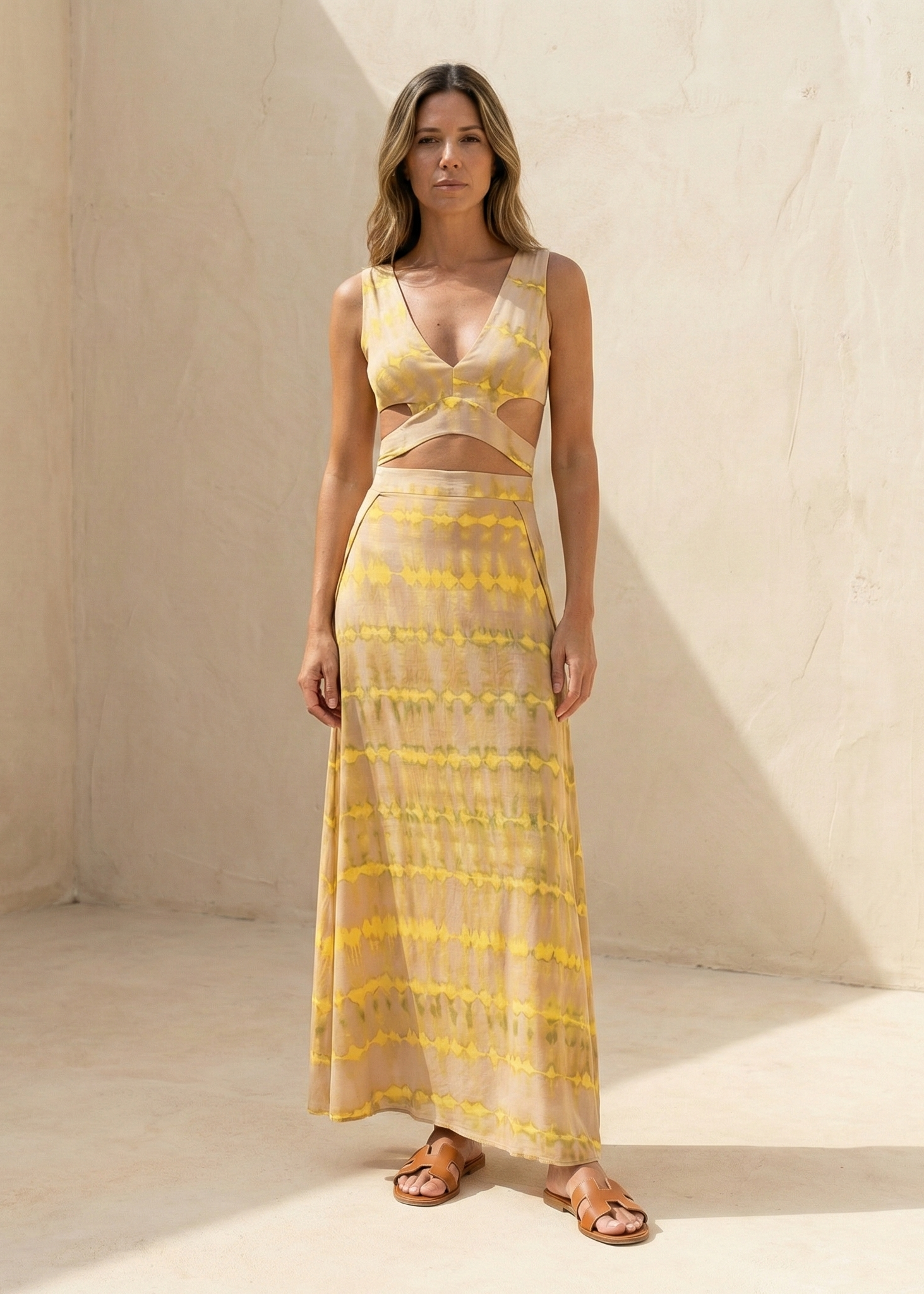 IBIZA | Tie-dye print dress