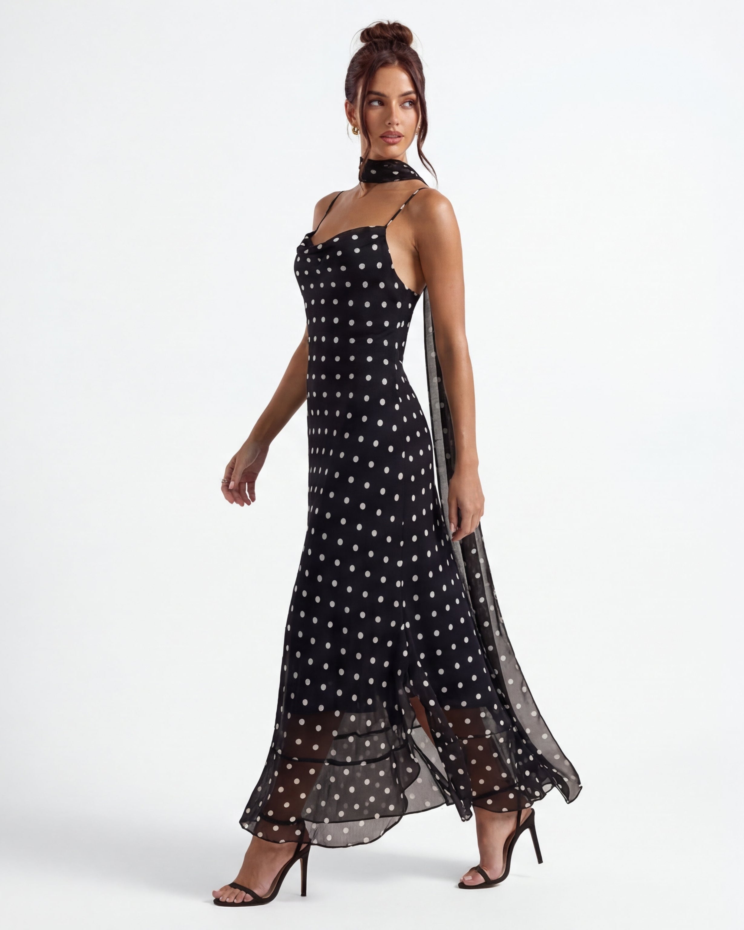 AMARA | Maxi Polka Dots Noir