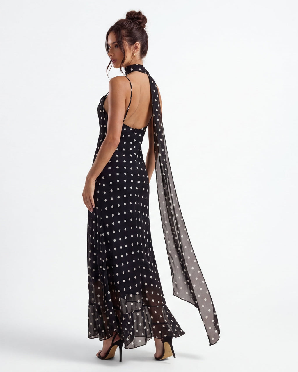 AMARA | Maxi Polka Dots Noir