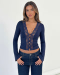 AMARA | Long Sleeve Lace Muse Top