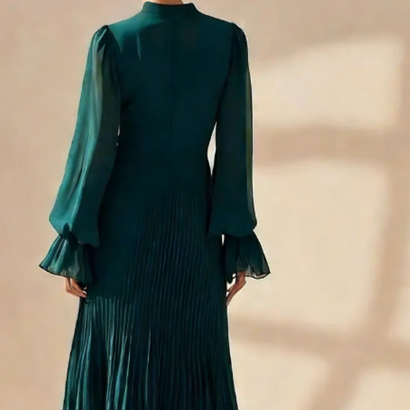 Helena - Pleated midi dress