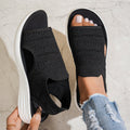 Zina | Women's Breathable Knit Platform Sandals